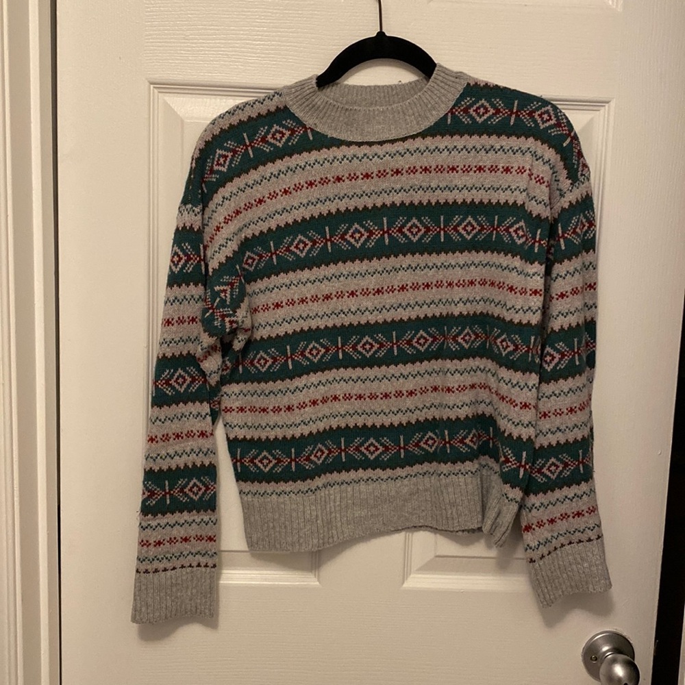 Nordstrom fair isle sweater
